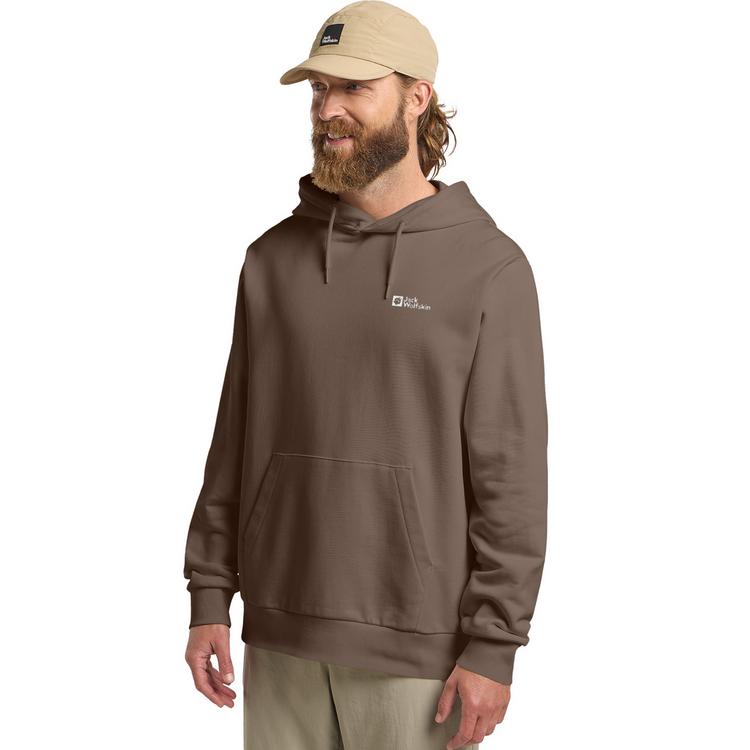 Jack Wolfskin Jack Wolfskin ESSENTIAL HOODIE M Hoodie Herren - cold coffee - 0 | SportScheck