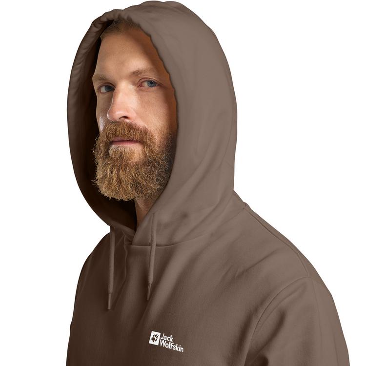Jack Wolfskin Jack Wolfskin ESSENTIAL HOODIE M Hoodie Herren - cold coffee - 4 | SportScheck