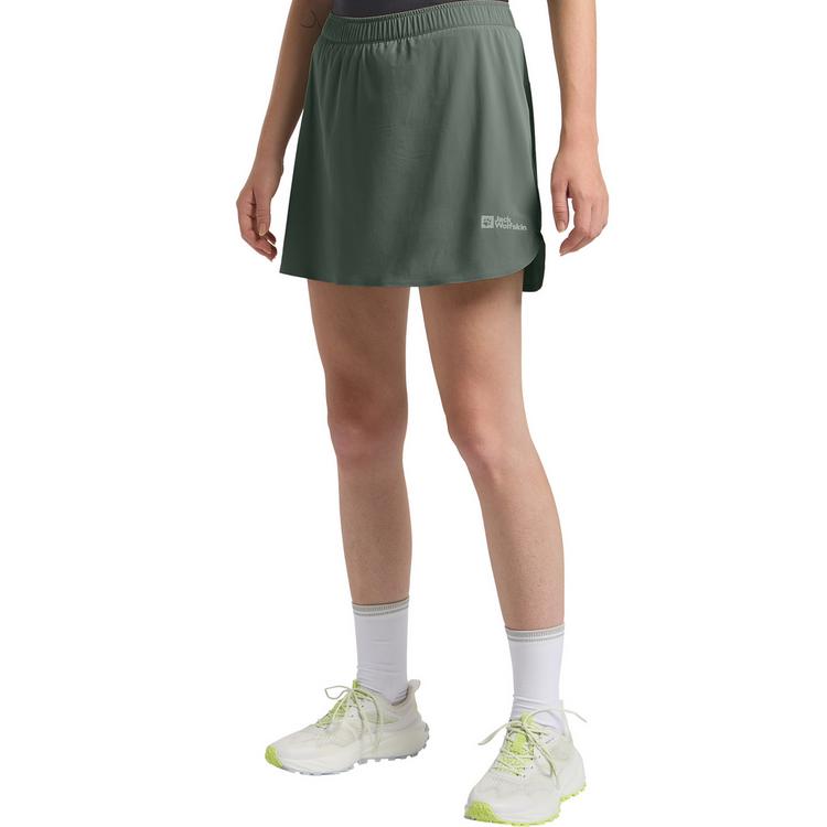 Jack Wolfskin Jack Wolfskin PRELIGHT SWIFT SKORT W Skort Damen - slate green - 0 | SportScheck