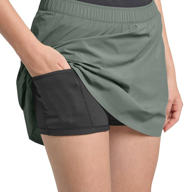 Jack Wolfskin Jack Wolfskin PRELIGHT SWIFT SKORT W Skort Damen - slate green - 5 | SportScheck