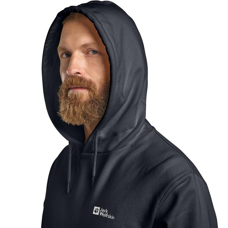 Jack Wolfskin Jack Wolfskin ESSENTIAL HOODIE M Hoodie Herren - dark navy - 4 | SportScheck