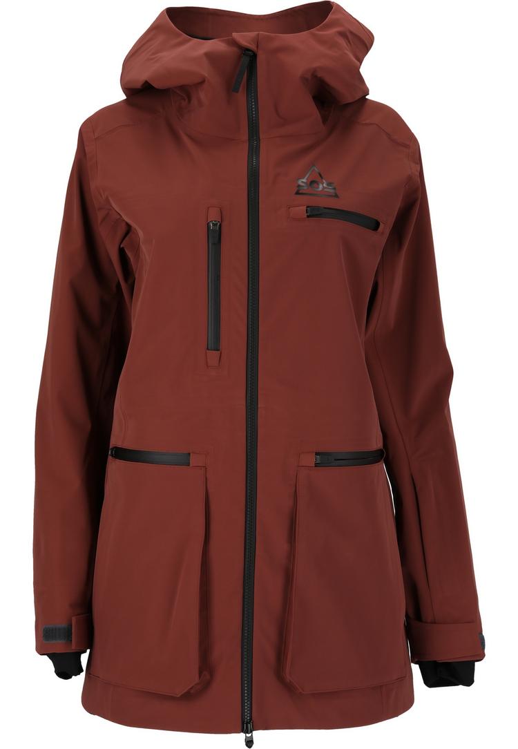 SOS SOS Silverton Skijacke Damen - 5109 Sable - 0 | SportScheck