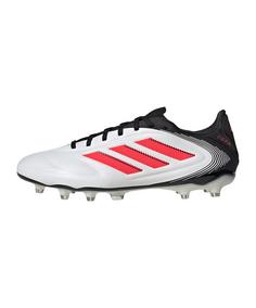 adidas COPA Pure III Pro FG Stealth Victory Fußballschuhe weissrotschwarz