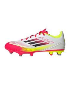 adidas F50 League SG Stealth Victory Fußballschuhe weissschwarz