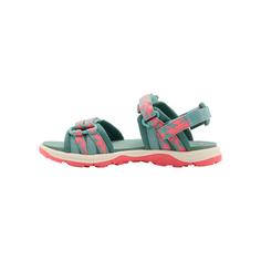 Rückansicht von Jack Wolfskin 2 IN 1 SANDAL K Outdoorsandalen Kinder soft jade