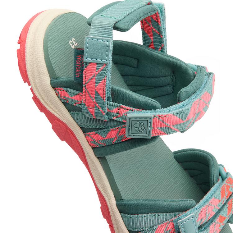 Jack Wolfskin Jack Wolfskin 2 IN 1 SANDAL K Outdoorsandalen Kinder - soft jade - 2 | SportScheck