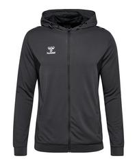 hummel hmlAUTHENTIC PL Kapuzenjacke Trainingsjacke Herren - grau