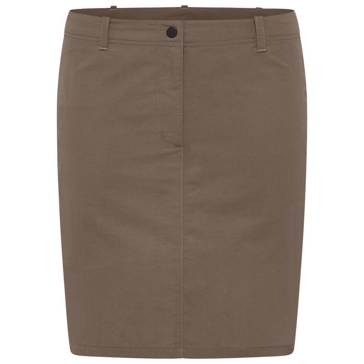 Jack Wolfskin Jack Wolfskin TIHAMA SKORT W Skort Damen - cold coffee - 0 | SportScheck