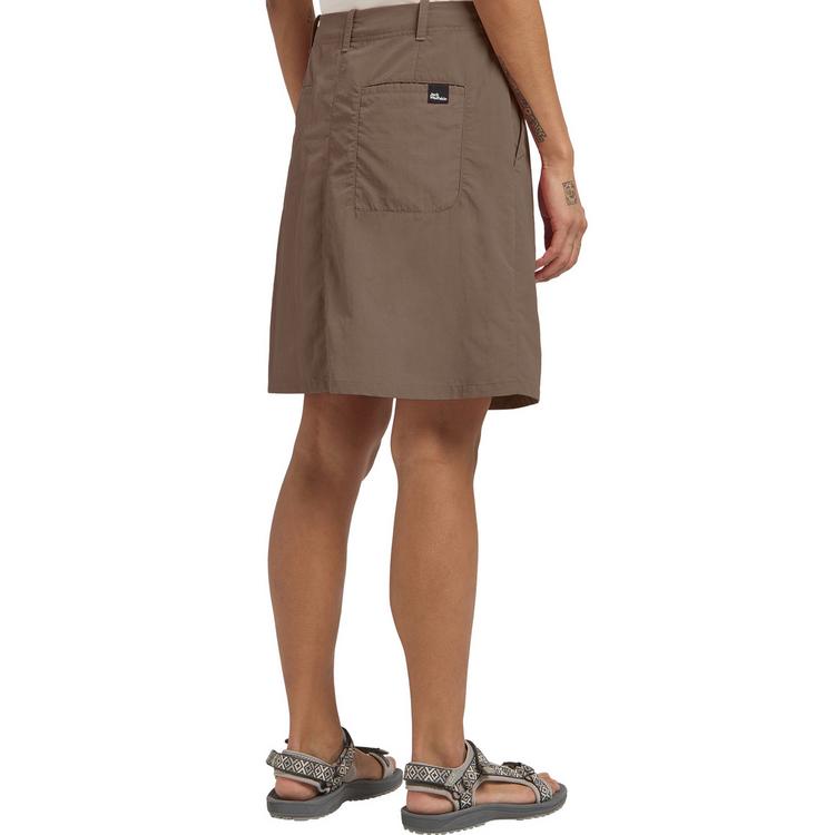 Jack Wolfskin Jack Wolfskin TIHAMA SKORT W Skort Damen - cold coffee - 1 | SportScheck