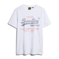Superdry T-Shirt T-Shirt Herren - Wei&szlig;