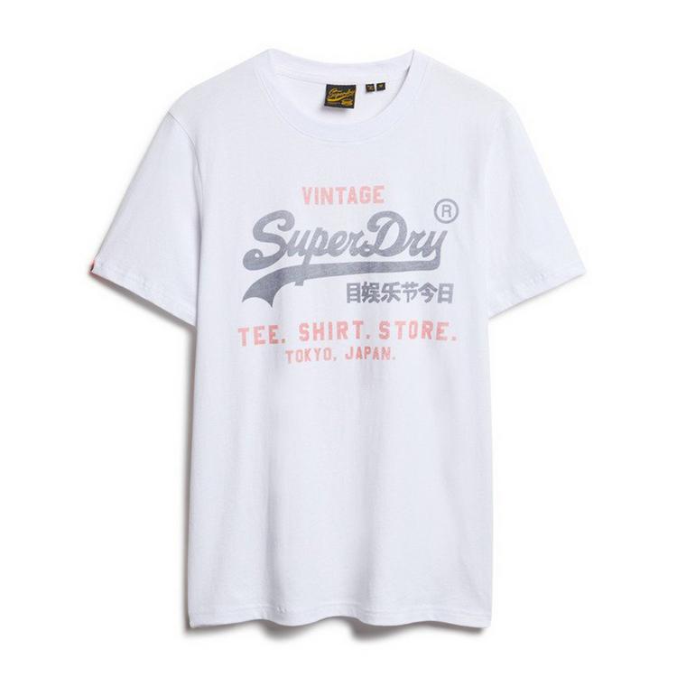 Superdry Superdry T-Shirt T-Shirt Herren - Wei&szlig; - 0 | SportScheck