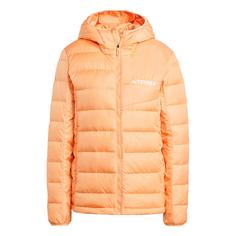 adidas Terrex Multi Light Hooded Daunenjacke Outdoorjacke Damen Amber Tint