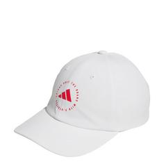 adidas Women's Criscross Kappe Cap Damen White / Pure Ruby
