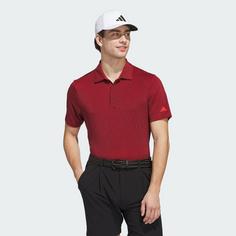 Rückansicht von adidas Ultimate365 Mini Bunker Poloshirt Funktionsshirt Herren Aurora Ruby / Brown