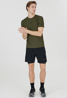 Rückansicht von Endurance Kros Funktionsshorts Herren 1001 Black