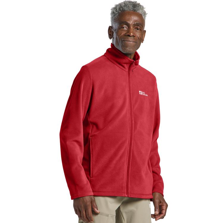 Jack Wolfskin Jack Wolfskin TAUNUS FZ M Fleecejacke Herren - adrenaline red - 0 | SportScheck