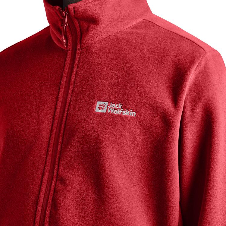 Jack Wolfskin Jack Wolfskin TAUNUS FZ M Fleecejacke Herren - adrenaline red - 2 | SportScheck