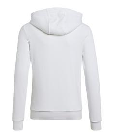 Rückansicht von adidas Essentials Big Logo Hoody Kids T-Shirt Kinder weissblau