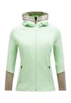 Peak Performance W Rider Zip Hood Fleecejacke Damen - pastellgruen