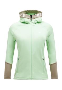 Peak Performance W Rider Zip Hood Fleecejacke Damen pastellgruen