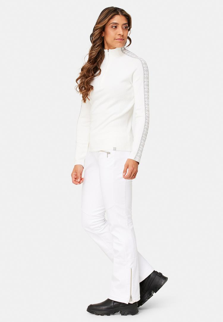 Krimson Klover Krimson Klover Slalom Zip Neck Layerlangarmshirt Damen - snow - 1 | SportScheck