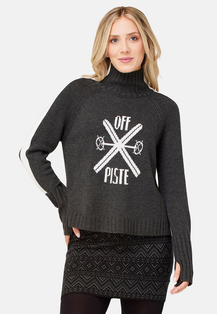 Krimson Klover Krimson Klover Off Piste Layerlangarmshirt Damen - h. charcoal - 0 | SportScheck