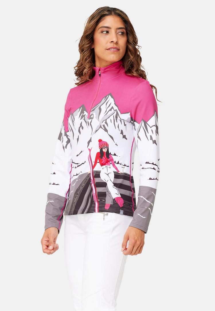 Krimson Klover Krimson Klover Apres Anyone Layerlangarmshirt Damen - rasperry - 0 | SportScheck