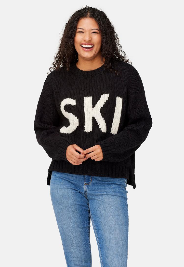 Krimson Klover Krimson Klover Ski Sweater Layerlangarmshirt Damen - black - 0 | SportScheck