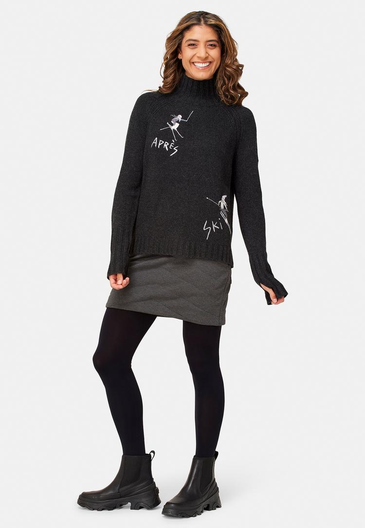 Krimson Klover Krimson Klover Janica Sweater Layerlangarmshirt Damen - black - 0 | SportScheck