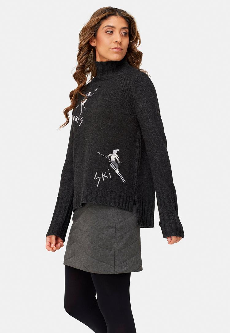 Krimson Klover Krimson Klover Janica Sweater Layerlangarmshirt Damen - black - 2 | SportScheck