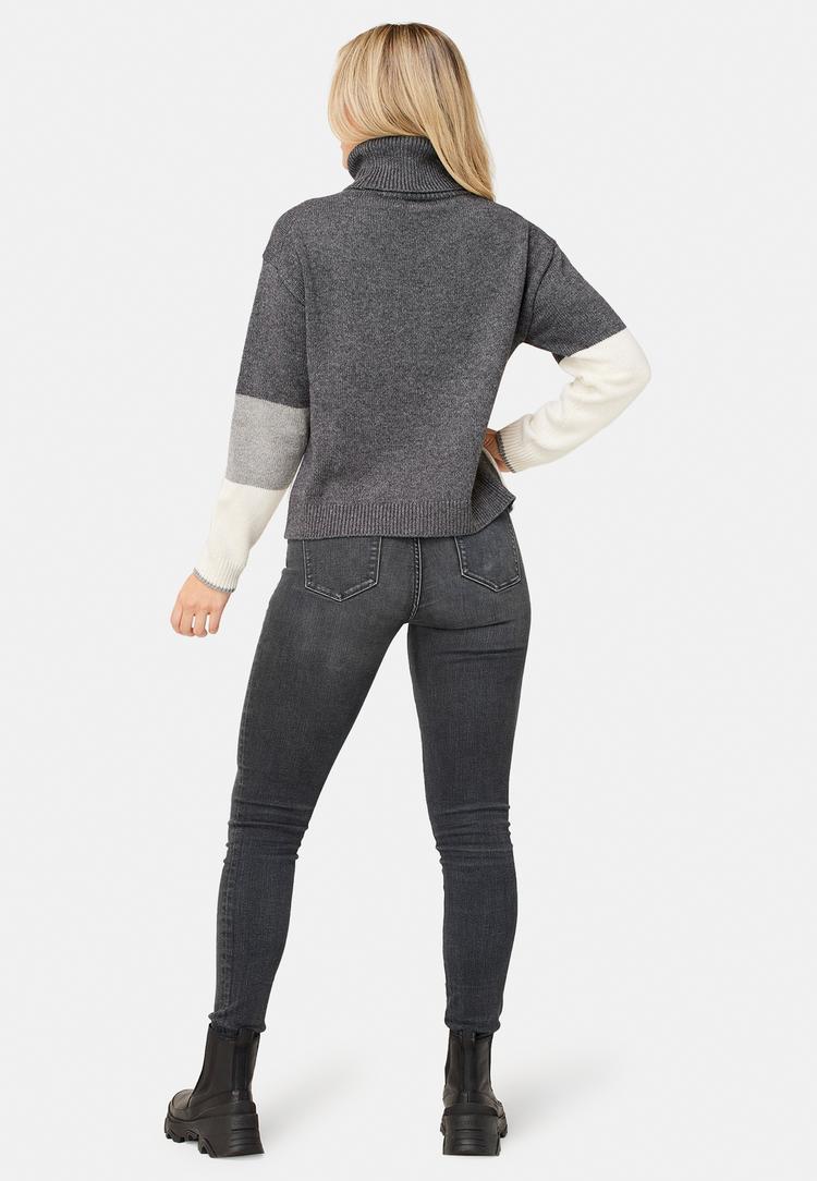 Krimson Klover Krimson Klover Les Alpes Turtleneck Layerlangarmshirt Damen - charcoal - 2 | SportScheck