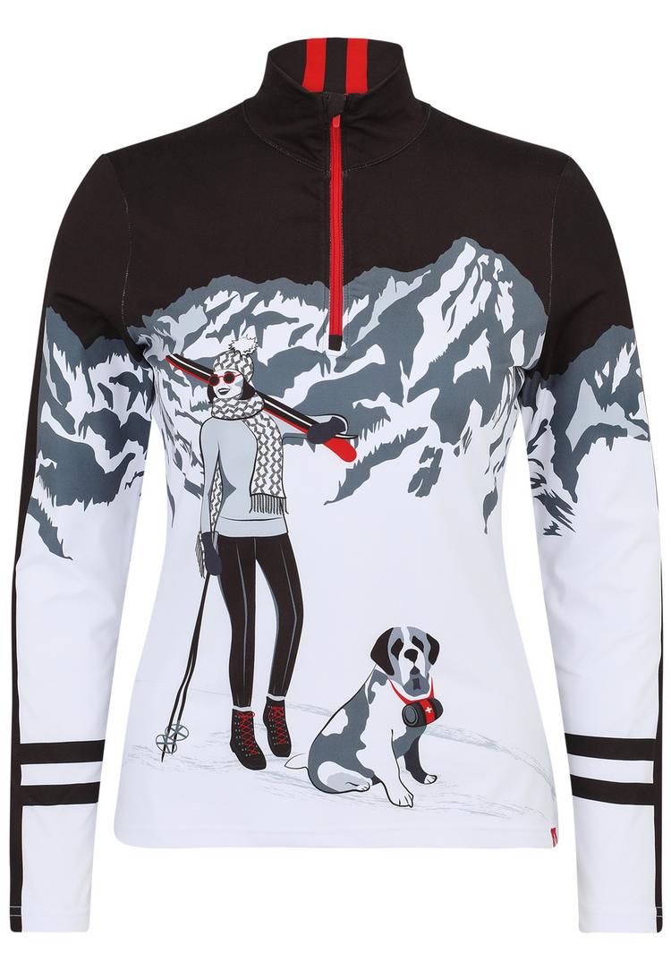 Krimson Klover Krimson Klover Bernie Layerlangarmshirt Damen - black - 0 | SportScheck