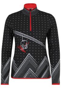 Krimson Klover Adrenaline Top Layerlangarmshirt Damen - black