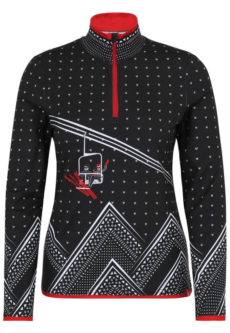 Krimson Klover Krimson Klover Adrenaline Top Layerlangarmshirt Damen - black - 0 | SportScheck