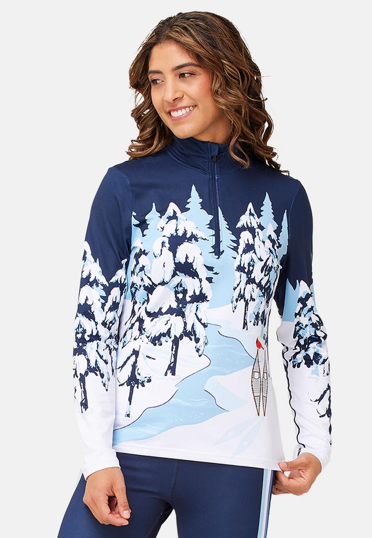 Krimson Klover Krimson Klover Whiteout Top Layerlangarmshirt Damen - whiteout - 0 | SportScheck