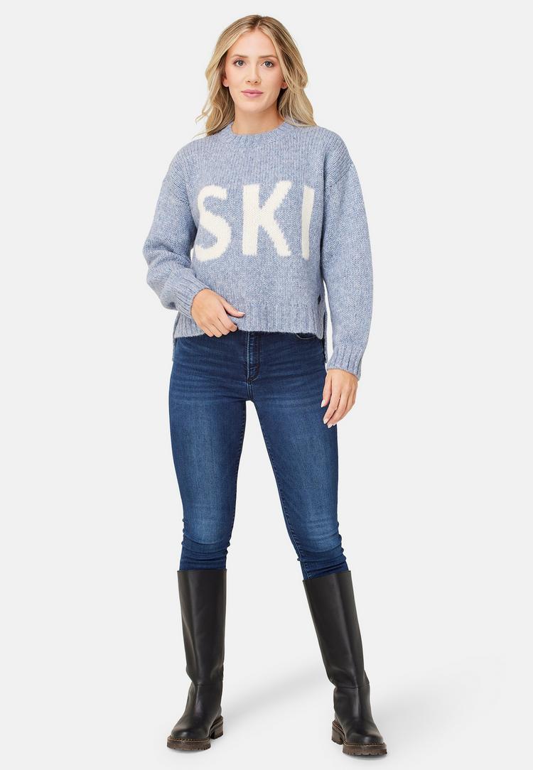 Krimson Klover Krimson Klover Ski Sweater Layerlangarmshirt Damen - baby blue - 1 | SportScheck
