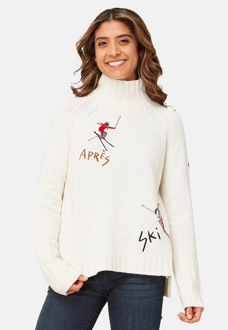 Krimson Klover Krimson Klover Janica Sweater Layerlangarmshirt Damen - snow - 0 | SportScheck