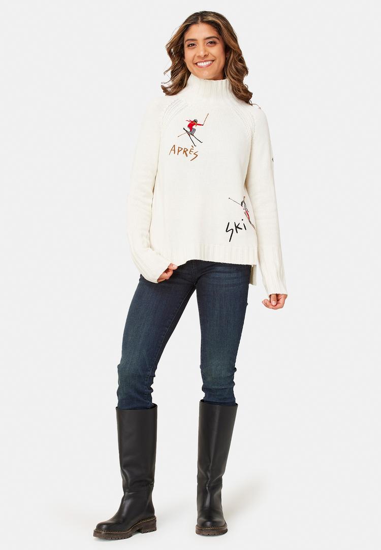 Krimson Klover Krimson Klover Janica Sweater Layerlangarmshirt Damen - snow - 4 | SportScheck