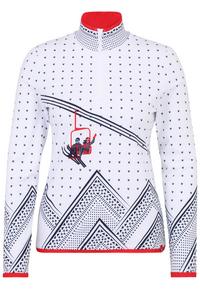 Krimson Klover Adrenaline Top Layerlangarmshirt Damen - white