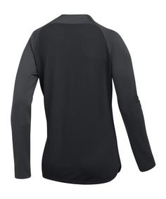 Rückansicht von Nike Academy Pro Drill Top Damen Funktionssweatshirt Damen schwarzgrauweiss