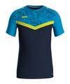 JAKO Iconic T-Shirt Funktionsshirt - blaugelb