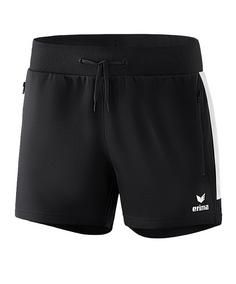 Erima Squad Trainingsshort Damen Fußballshorts Damen schwarzweiss