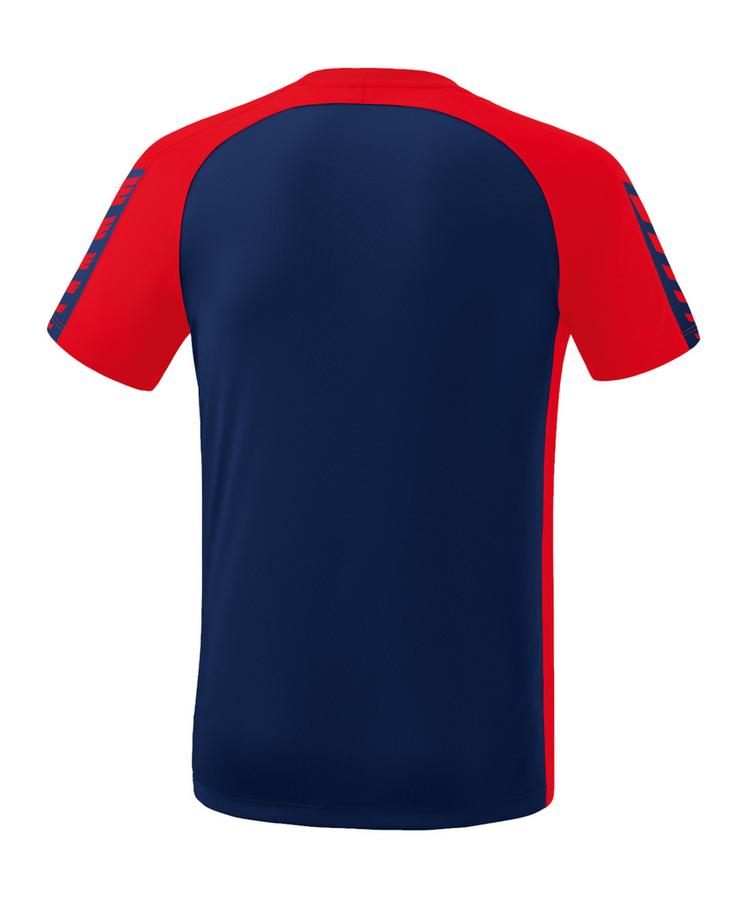 Erima Erima Six Wings T-Shirt Funktionsshirt Herren - blaurot - 0 | SportScheck