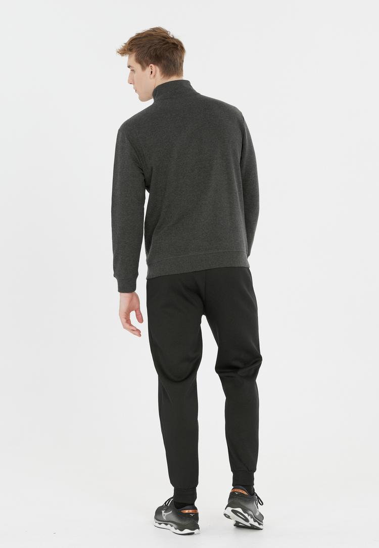 Cruz Cruz Pitt Sweatjacke Herren - 1011 Dark Grey Melange - 2 | SportScheck