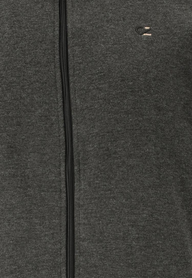 Cruz Cruz Pitt Sweatjacke Herren - 1011 Dark Grey Melange - 0 | SportScheck