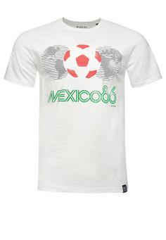 Re:Covered FIFA World Cup 1986 Printshirt Herren Ecru