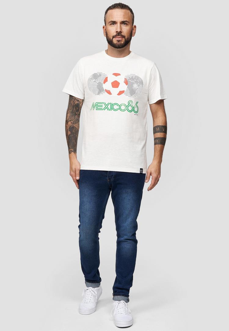 Re:Covered Re:Covered FIFA World Cup 1986 Printshirt Herren - Ecru - 1 | SportScheck
