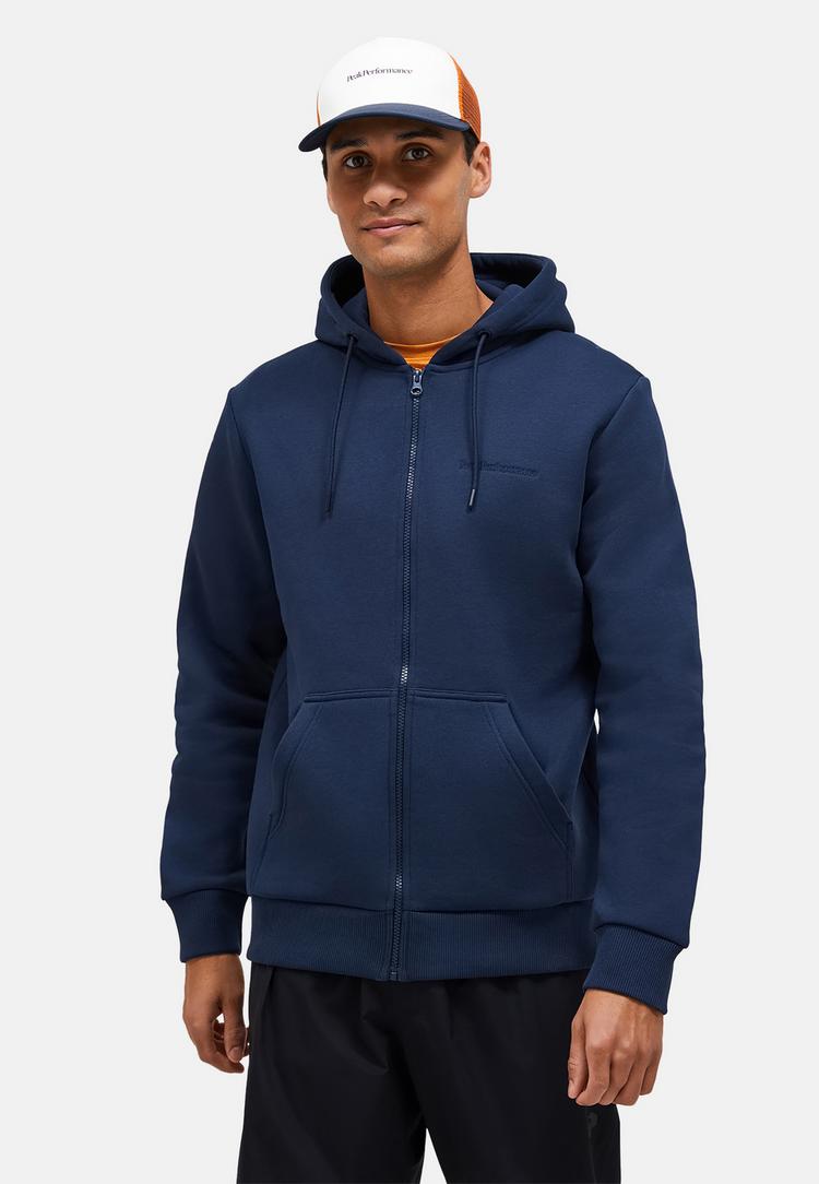 Peak Performance Peak Performance M Original Small Logo Zip Hood Sweatshirt Herren - dunkelblau - 0 | SportScheck