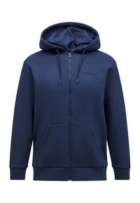 Peak Performance M Original Small Logo Zip Hood Sweatshirt Herren - dunkelblau