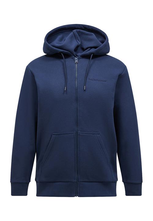 Peak Performance M Original Small Logo Zip Hood Sweatshirt Herren